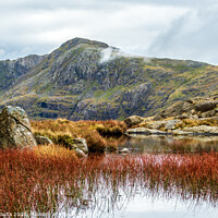 Buy canvas prints of Bowfell, Lake District by geoff shoults