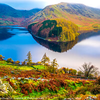 Buy canvas prints of Early morning, Haweswater by geoff shoults