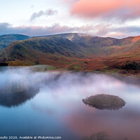 Buy canvas prints of Haweswater sunrise by geoff shoults