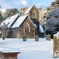 Buy canvas prints of  St Patrick's Church Patterdale by geoff shoults