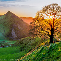 Buy canvas prints of Sunrise at Chrome Hill by geoff shoults