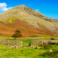 Buy canvas prints of Great Gable by geoff shoults