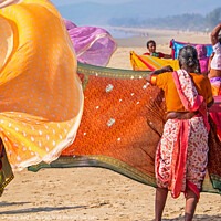 Buy canvas prints of Colours of India by geoff shoults