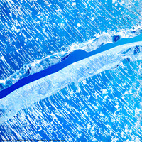 Buy canvas prints of Blue Ice by geoff shoults
