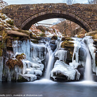 Buy canvas prints of Three Shires, Peak District by geoff shoults