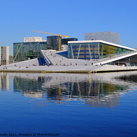 Buy canvas prints of Oslo Opera House by geoff shoults