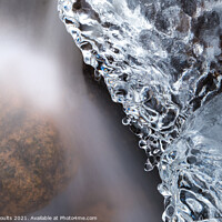 Buy canvas prints of Ice and water by geoff shoults