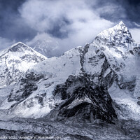 Buy canvas prints of In the Khumbu Valley by geoff shoults