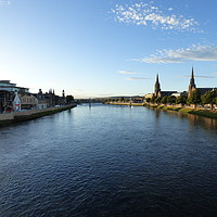 Buy canvas prints of River Ness by christopher griffiths
