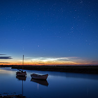 Buy canvas prints of Morston Quay, Tranquility by Paula Sparkes