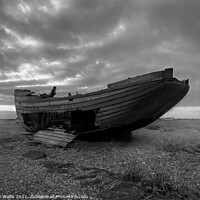 Buy canvas prints of Dungeness Shipwreck by Danny Wallis