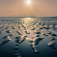Buy canvas prints of Low Tide at Camber Sands by Danny Wallis
