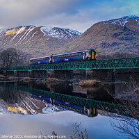 Buy canvas prints of Scotrail on the Awe Viaduct by Mark McGillivray