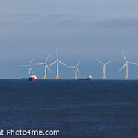 Buy canvas prints of Turbine and Ship Panorama by Mark McGillivray