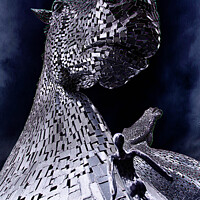Buy canvas prints of Kelpies Maquettes by Mark McGillivray