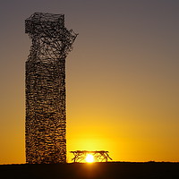 Buy canvas prints of Skytower Sunset 2 by Mark McGillivray