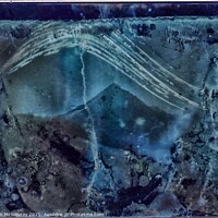 Buy canvas prints of Buchaille Etive Mor Solargraph by Mark McGillivray