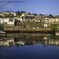 Buy canvas prints of Newlyn Reflections by Gary Parker