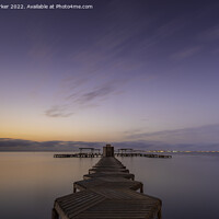 Buy canvas prints of Sunrise over the Mar Menor by Gary Parker