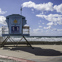 Buy canvas prints of Lifeguard Station by Gary Parker