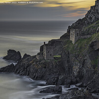 Buy canvas prints of The ruins of the Botallack Tin Mines by Gary Parker
