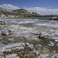 Buy canvas prints of Bracelet Bay, Mumbles, south Wales by Gary Parker