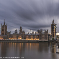 Buy canvas prints of Houses of Parliament at dusk by Gary Parker
