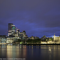 Buy canvas prints of New and Old London by Gary Parker