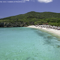 Buy canvas prints of Grote Knip beach, Curacao by Gary Parker