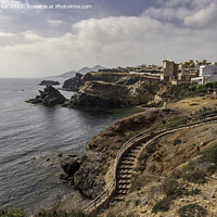 Buy canvas prints of The spanish coastline, at Cabo de Palos by Gary Parker