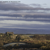 Buy canvas prints of Carreg Cennan Castle winter landscape by Gary Parker