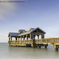 Buy canvas prints of Wooden Jetty in Tropical Waters by Gary Parker