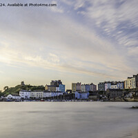 Buy canvas prints of Tenby Beach Sunrise by Gary Parker