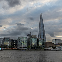 Buy canvas prints of London Offices on the banks of the river Thames by Gary Parker