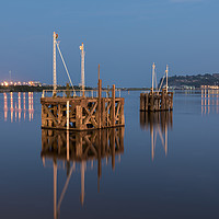 Buy canvas prints of Cardiff Bay at dusk  by Gary Parker