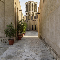 Buy canvas prints of Windtower in old Dubai by Gary Parker