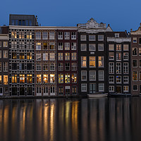 Buy canvas prints of Amsterdam Reflections by Gary Parker