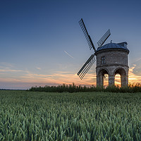 Buy canvas prints of Chesterton Windmill at sunset by Gary Parker