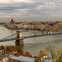 Buy canvas prints of The Danube, Budapest by Gary Parker