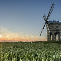 Buy canvas prints of Chesterton Windmill, at sunset by Gary Parker