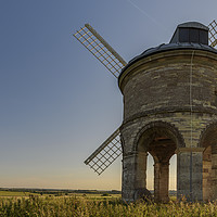 Buy canvas prints of Chesterton Windmill, at sunset by Gary Parker