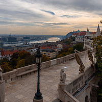 Buy canvas prints of View of Budapest, from the Fisherman's Bastion by Gary Parker