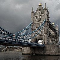 Buy canvas prints of Tower bridge, over the river Thames, London by Gary Parker