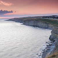 Buy canvas prints of Sunset over Dunraven Bay, south Wales,  by Gary Parker