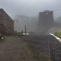 Buy canvas prints of Blaenavon Ironworks, in the South Wales Valleys. by Gary Parker
