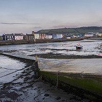 Buy canvas prints of Aberaeron harbour, Wales by Gary Parker