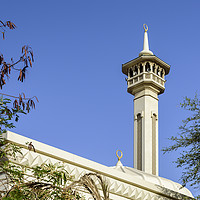 Buy canvas prints of Bastakiya Mosque, Bur Dubia, UAE by Gary Parker