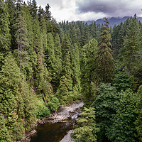 Buy canvas prints of Capilano River, Vancouver, Canada  by Gary Parker