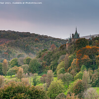 Buy canvas prints of Castell Coch, the Red Castle, on the outskirts of Cardiff, Wales, in the autumn	 by Gary Parker