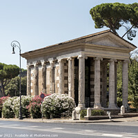 Buy canvas prints of Preserved Roman temple by Gary Parker